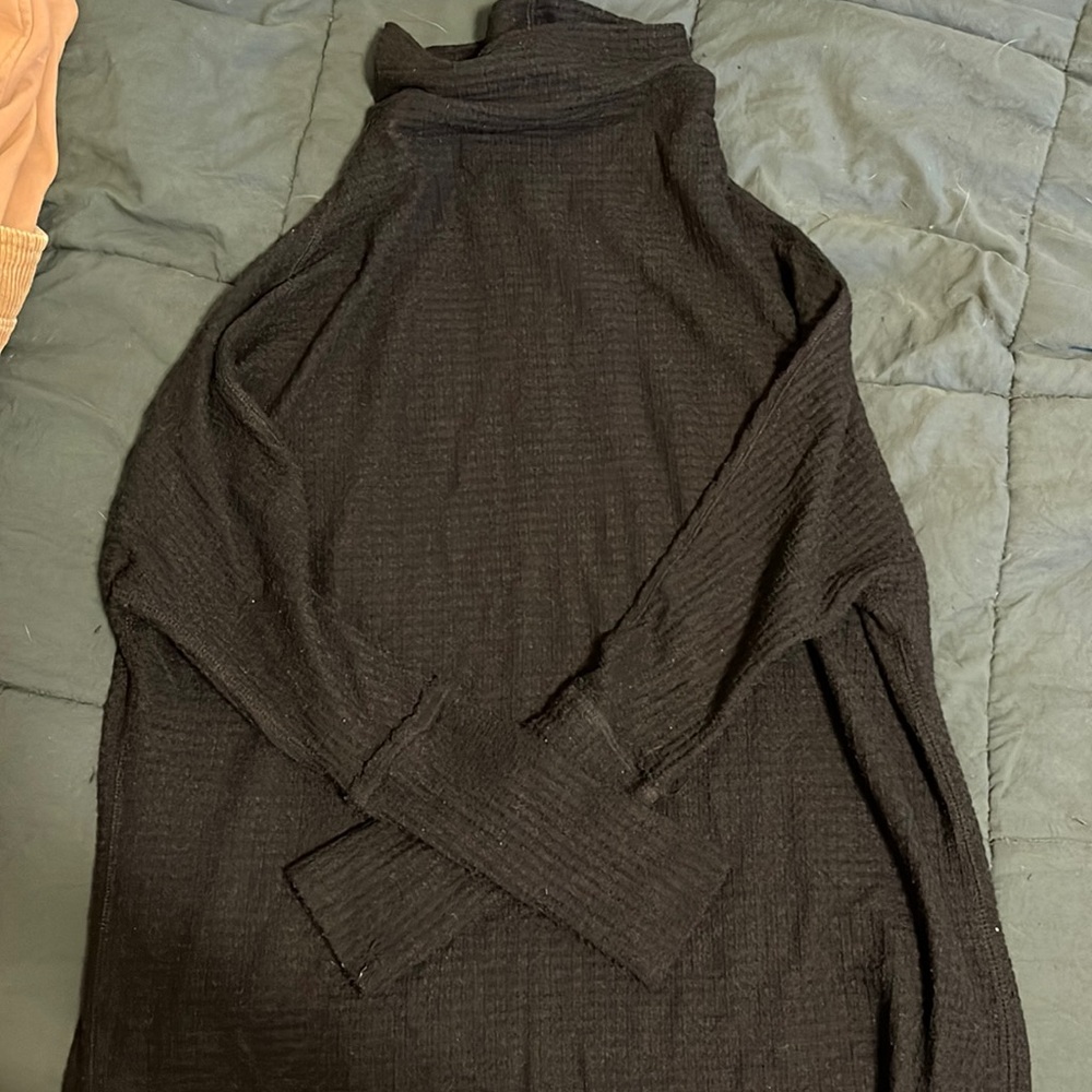 Black Free People Tunic